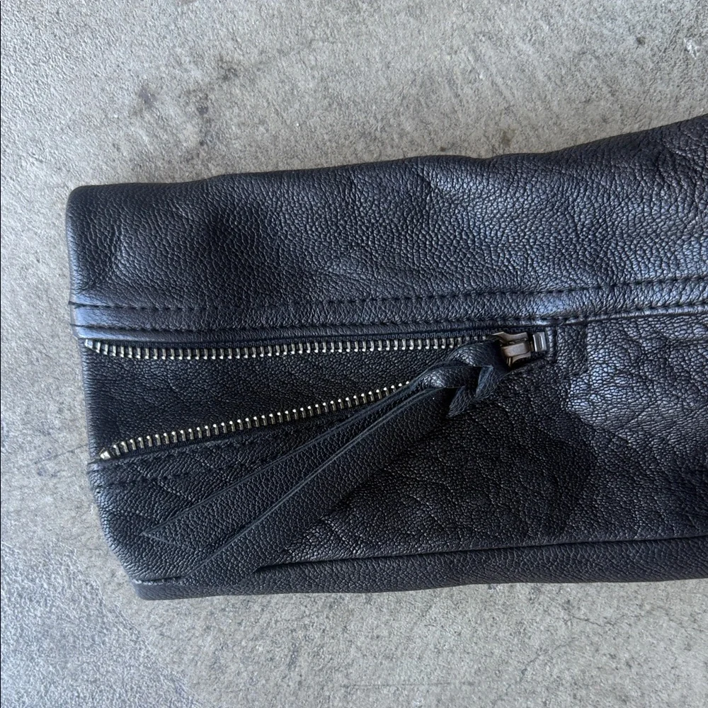 Cleobella Black Leather Moto Jacket - Picture 3 of 6
